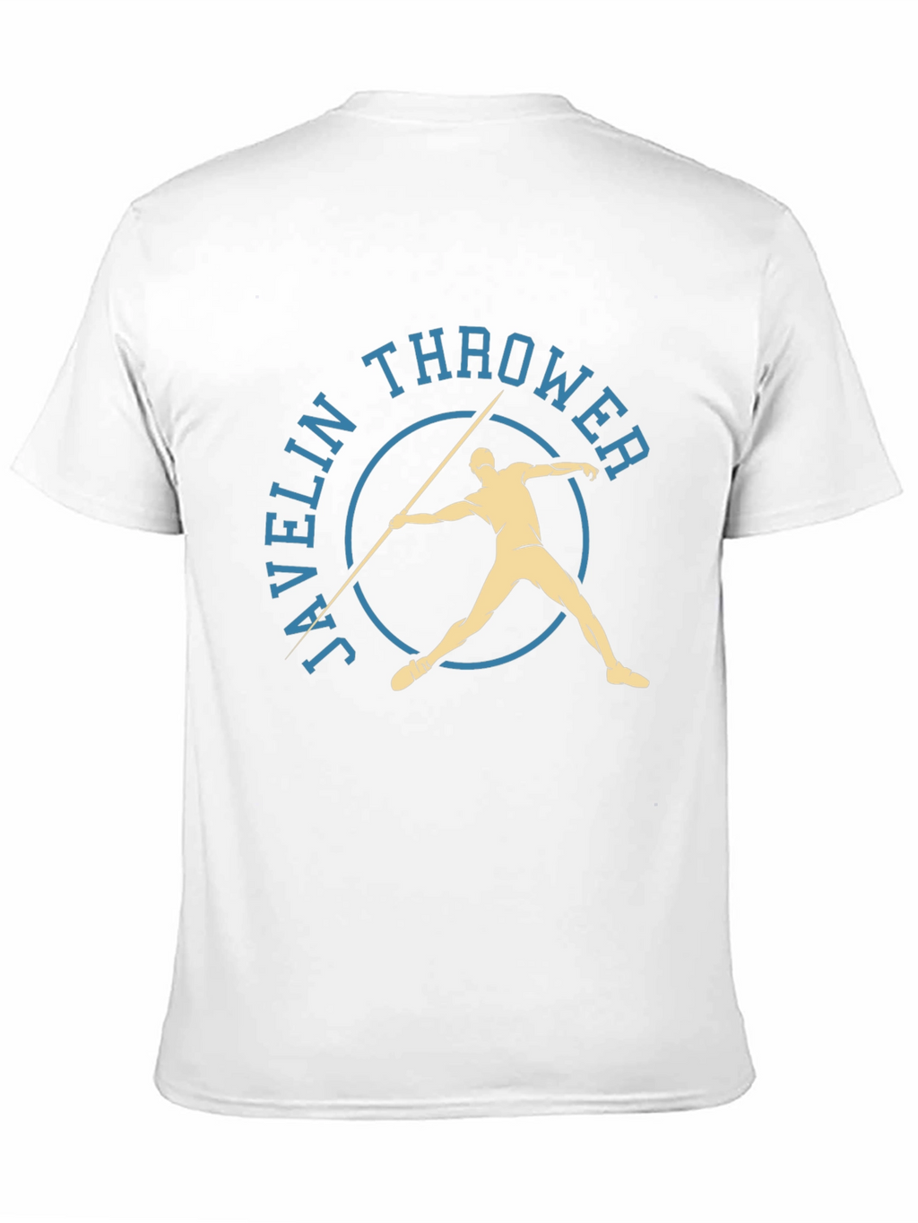 Javelin Thrower Graphic Tee - Athletic Sport Shirt
