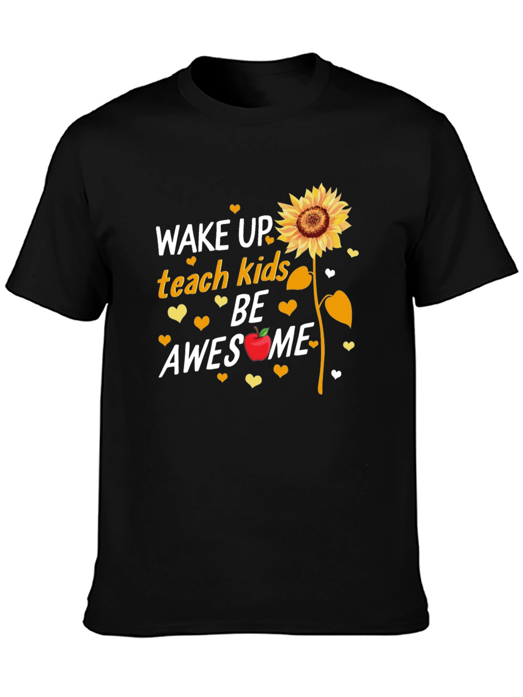Wake Up Teach Kids Be Awesome T-Shirt