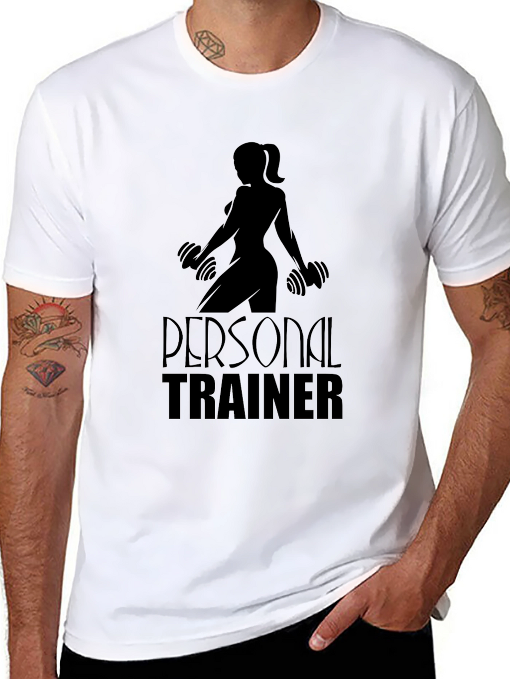 Personal Trainer Graphic T-Shirt - Fitness Apparel