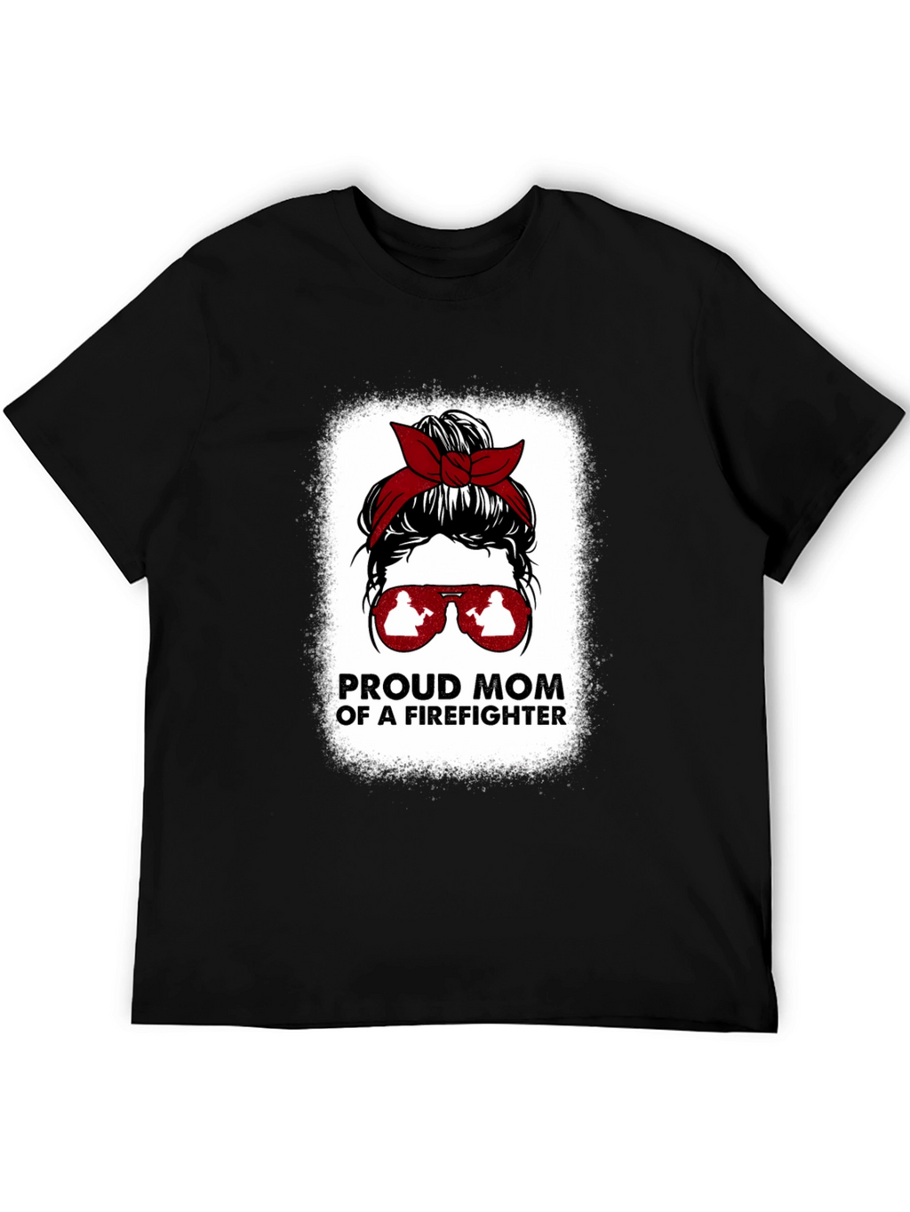 Proud Firefighter Mom T-Shirt
