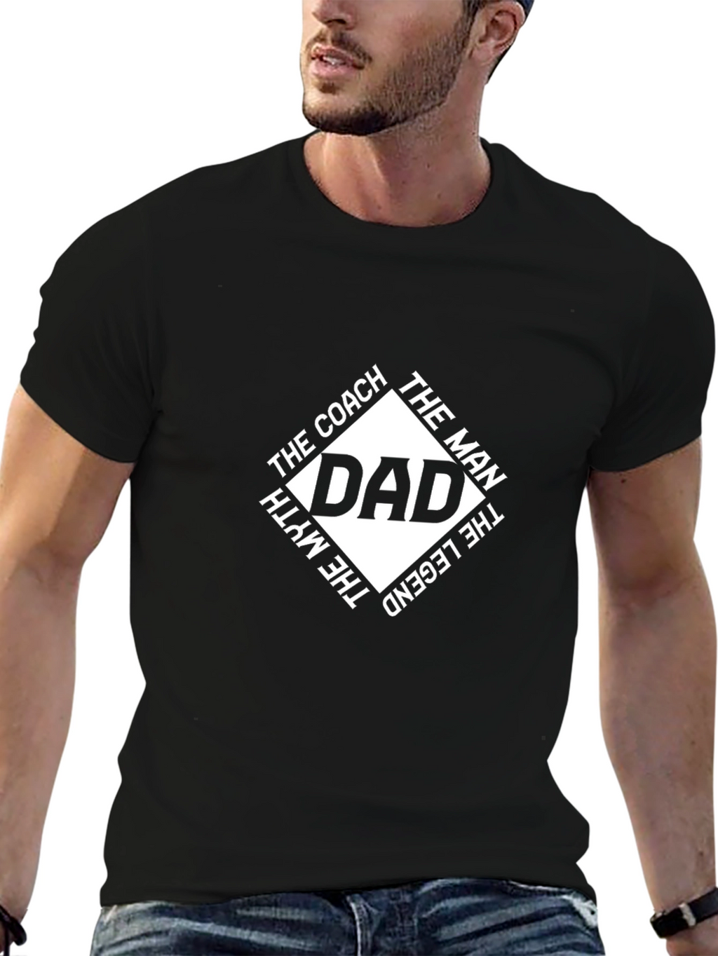 Dad The Coach The Myth The Legend T-Shirt