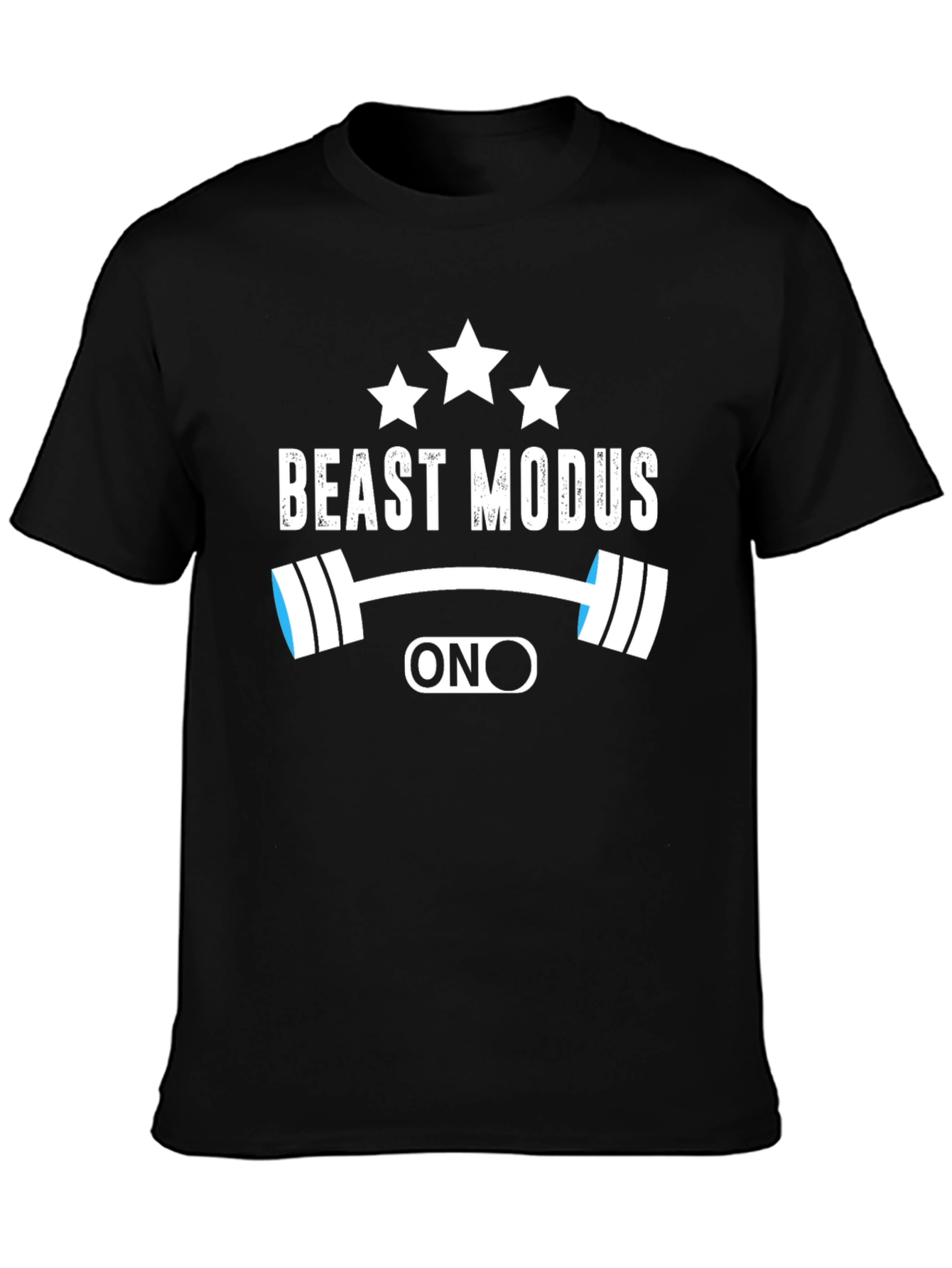 Beast Modus ON Black Graphic Tee