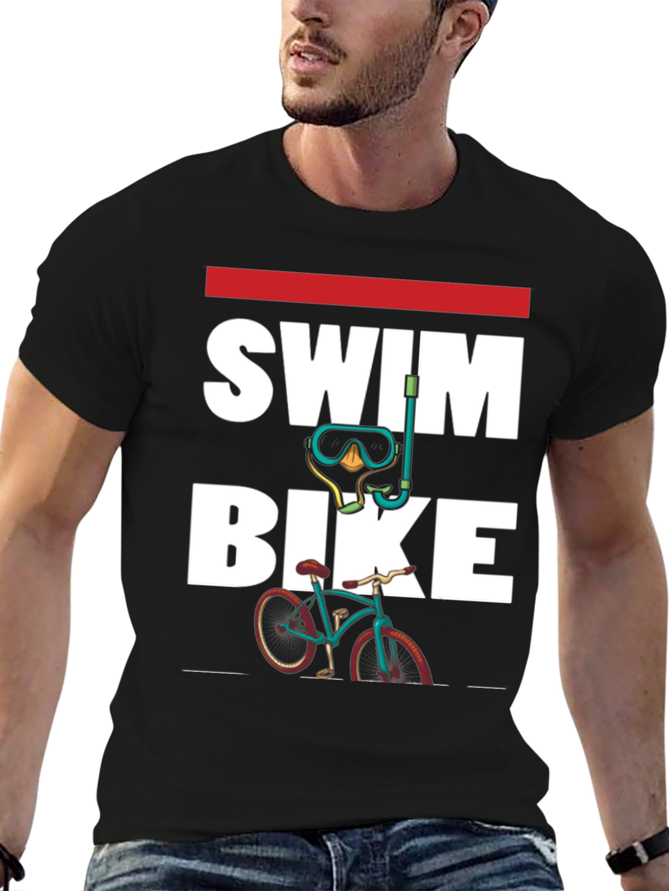 Swim Bike T-Shirt | Triathlon Training Tee