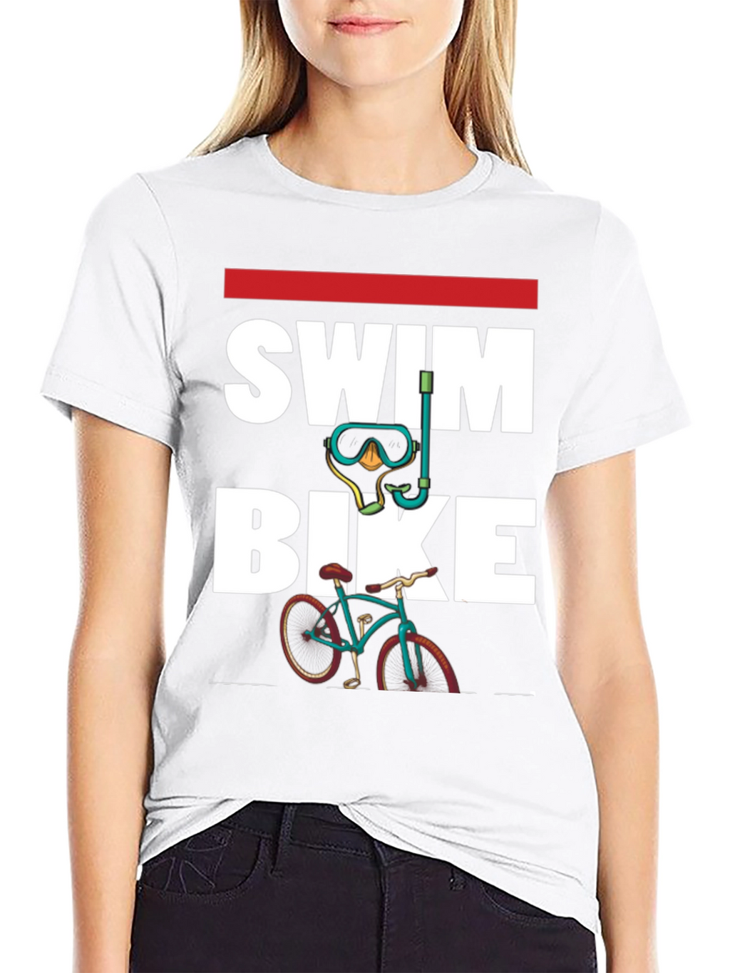 Swim Bike T-Shirt | Triathlon Training Tee