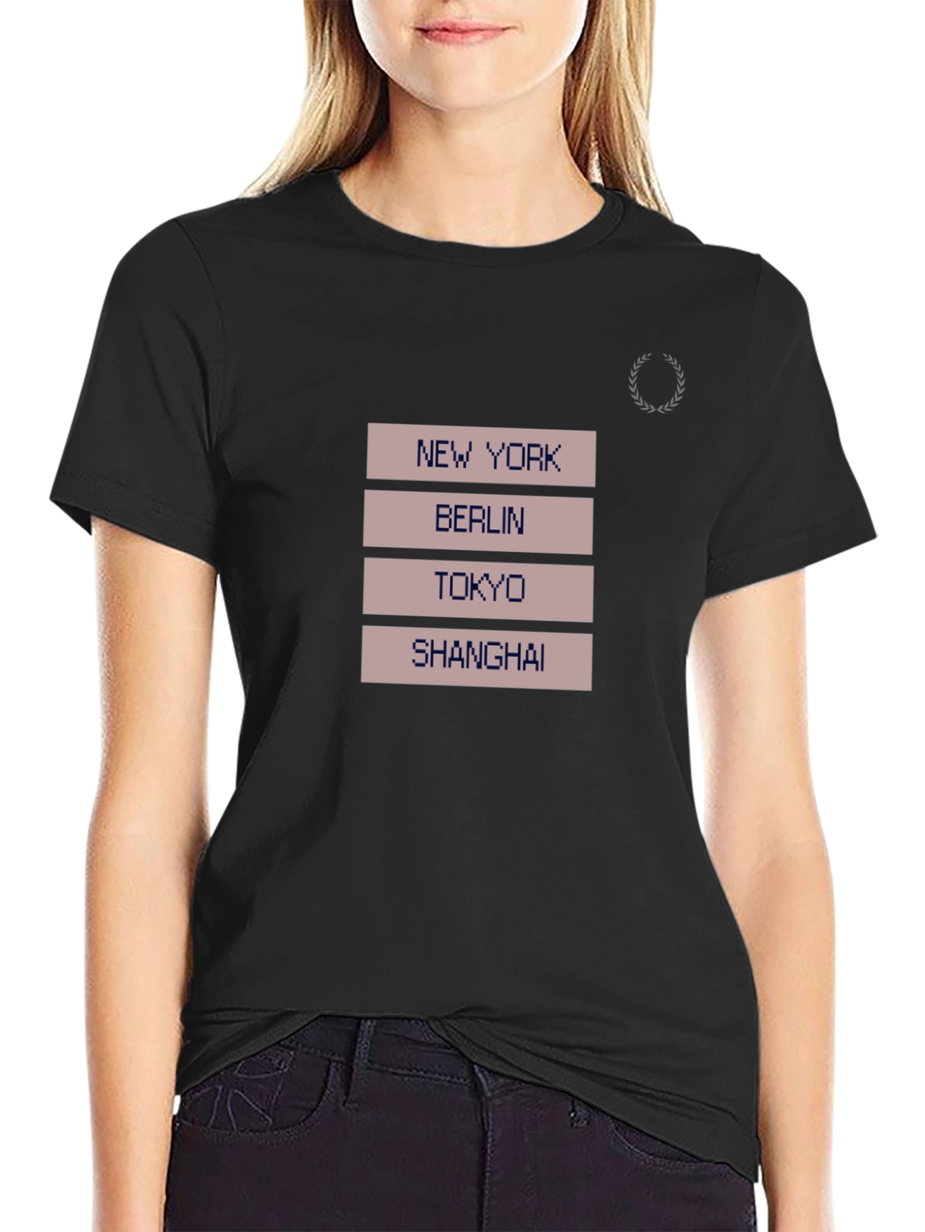 City Names Graphic T-Shirt