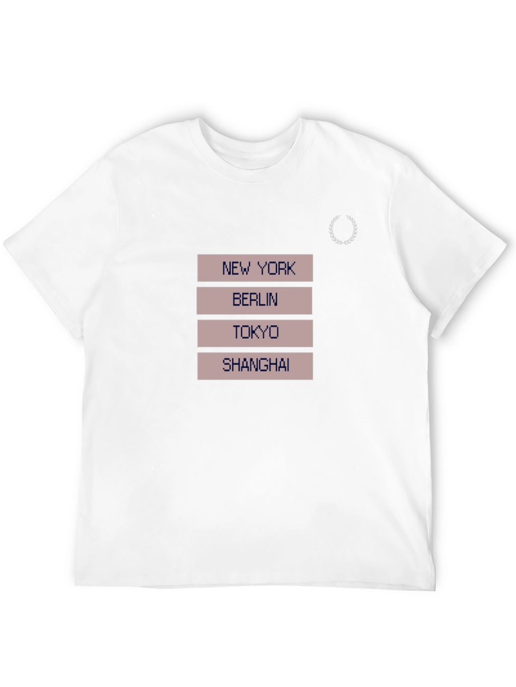 City Names Graphic T-Shirt