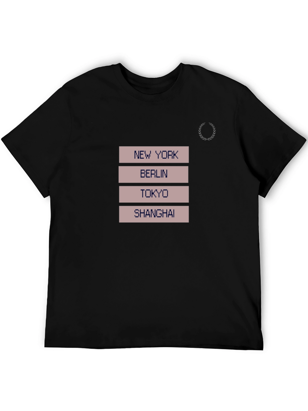 City Names Graphic T-Shirt