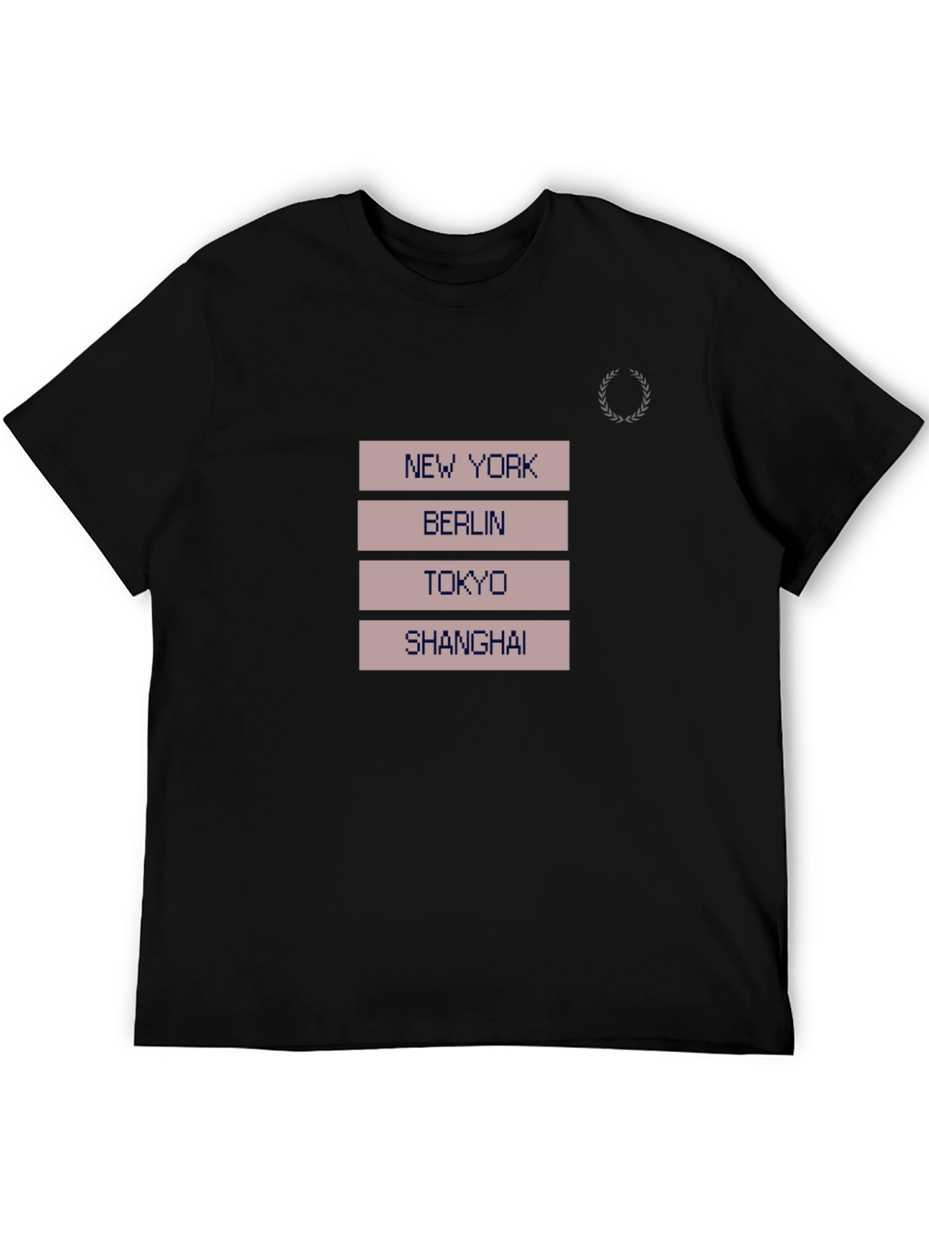 City Names Graphic T-Shirt