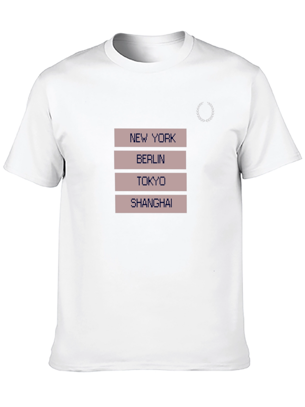 City Names Graphic T-Shirt