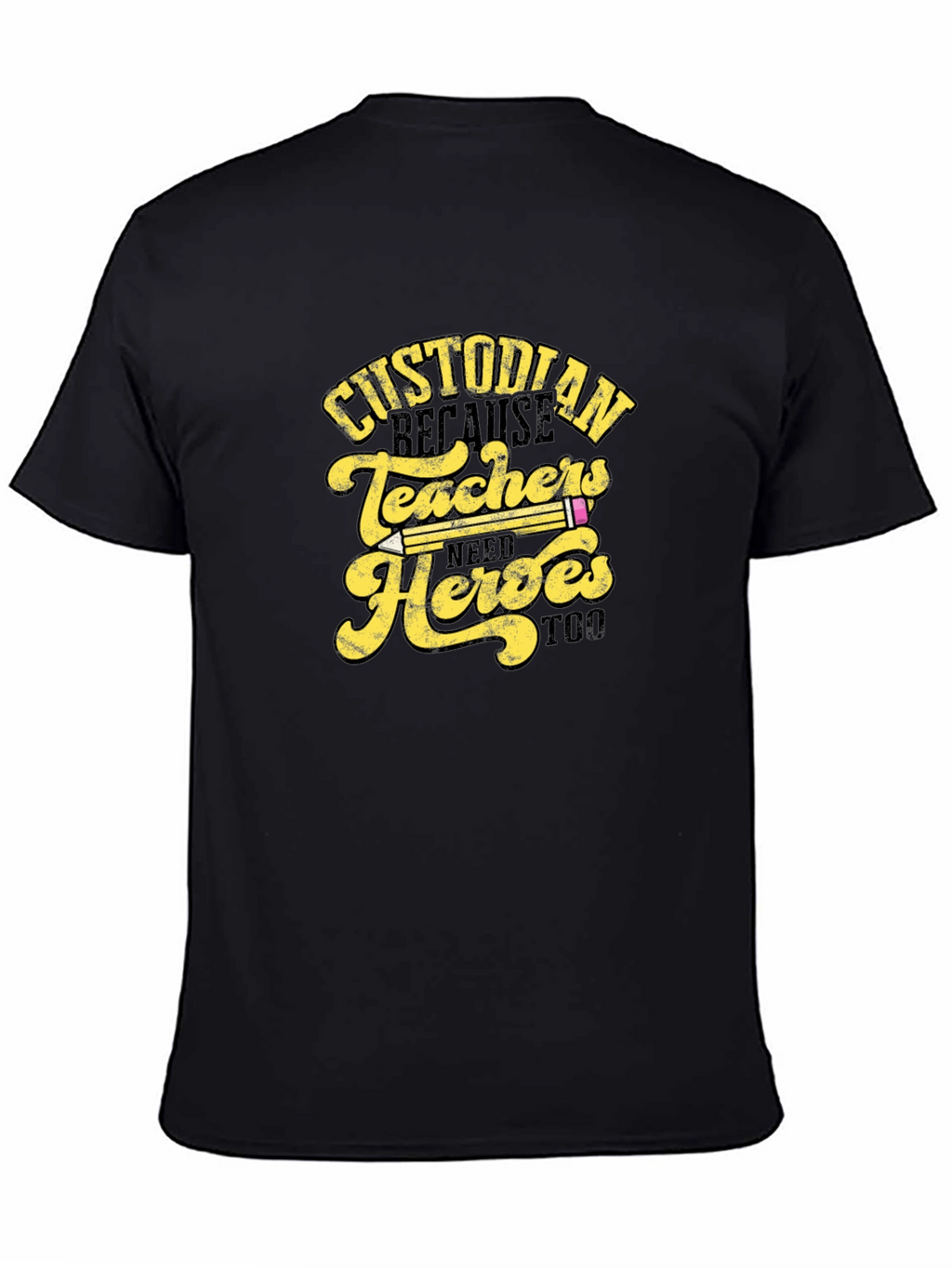 Custodian Teachers Heroes T-Shirt