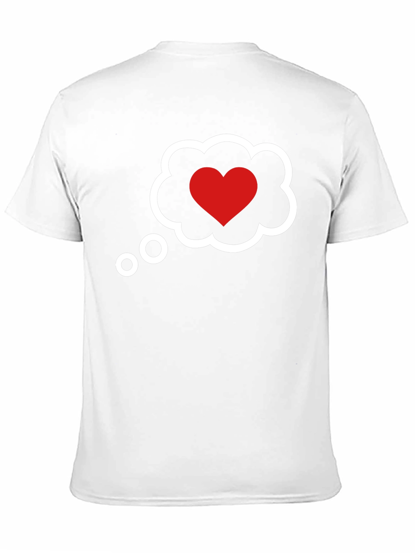 Heart Cloud T-Shirt - Romantic Graphic Tee
