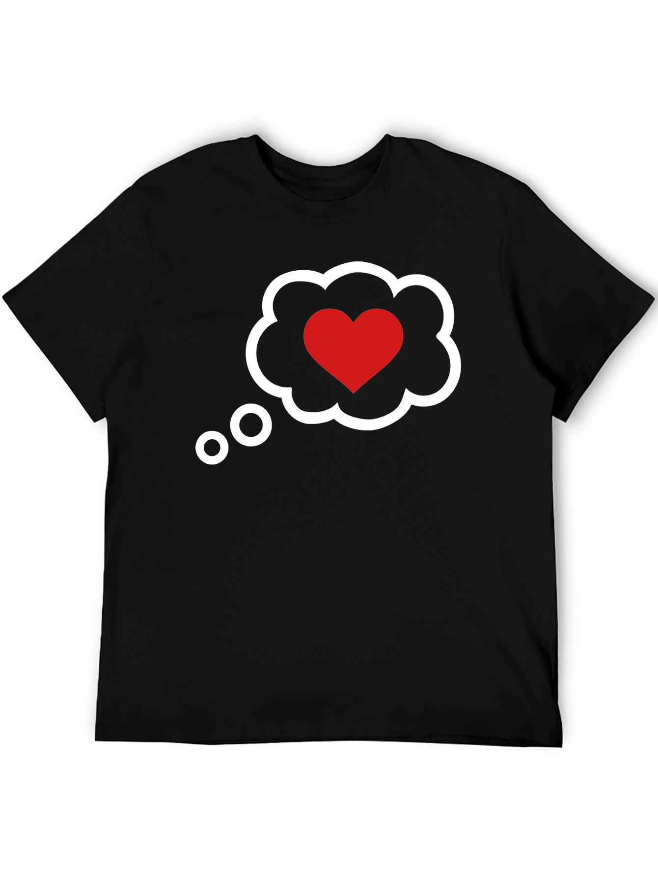 Heart Cloud T-Shirt - Romantic Graphic Tee