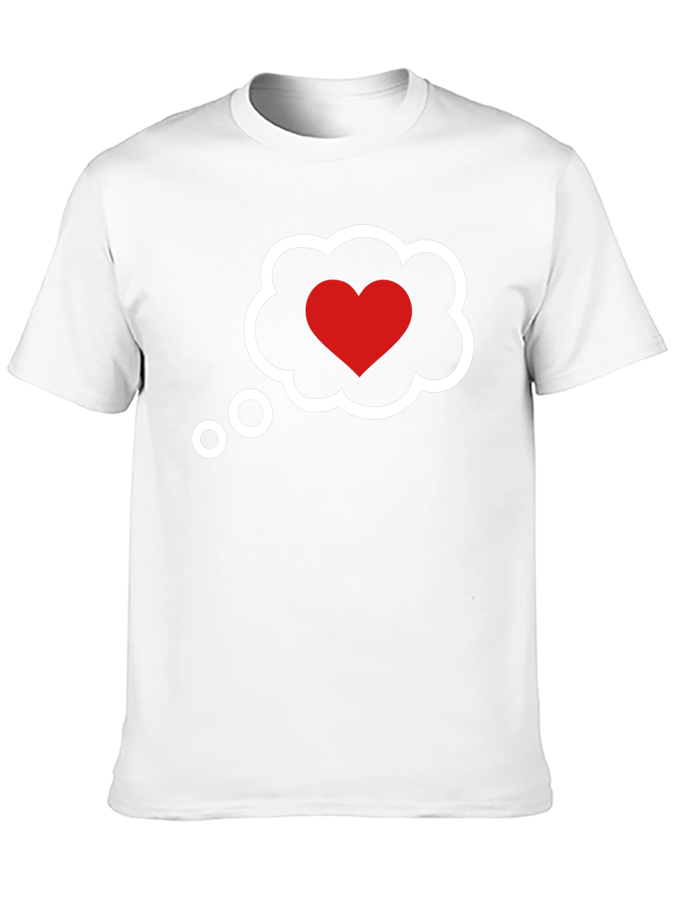 Heart Cloud T-Shirt - Romantic Graphic Tee