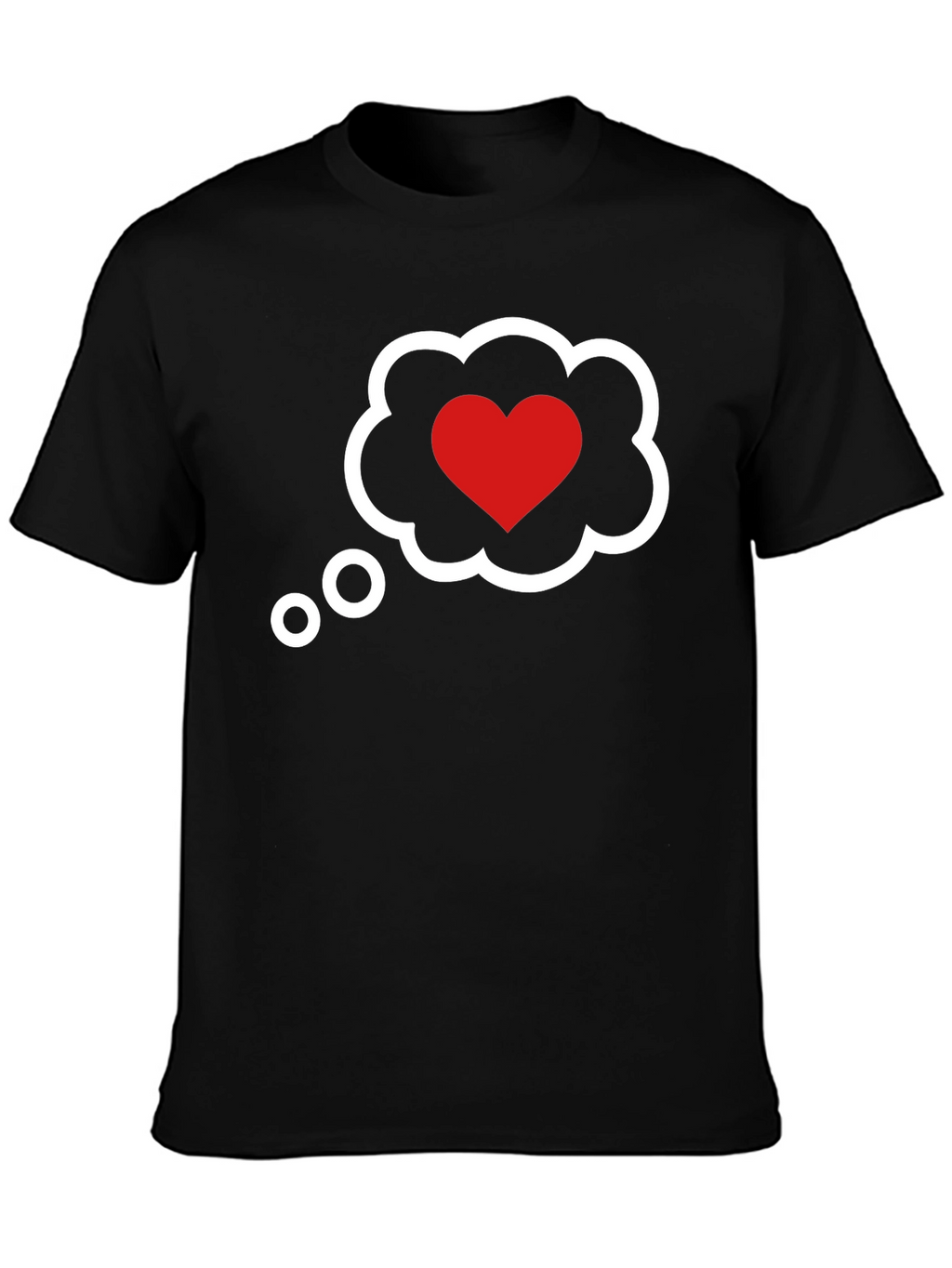 Heart Cloud T-Shirt - Romantic Graphic Tee