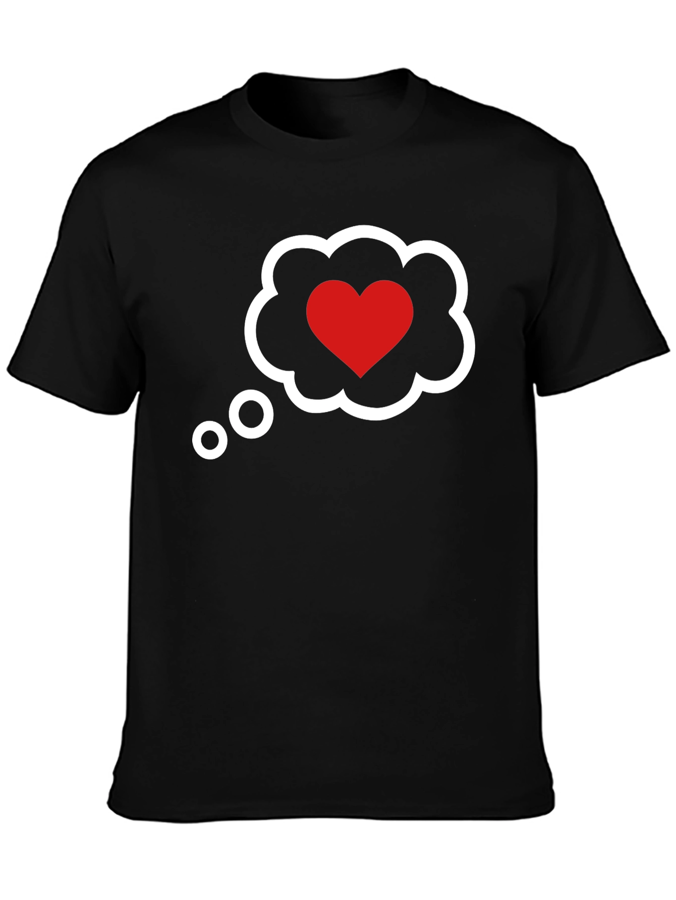 Heart Cloud T-Shirt - Romantic Graphic Tee
