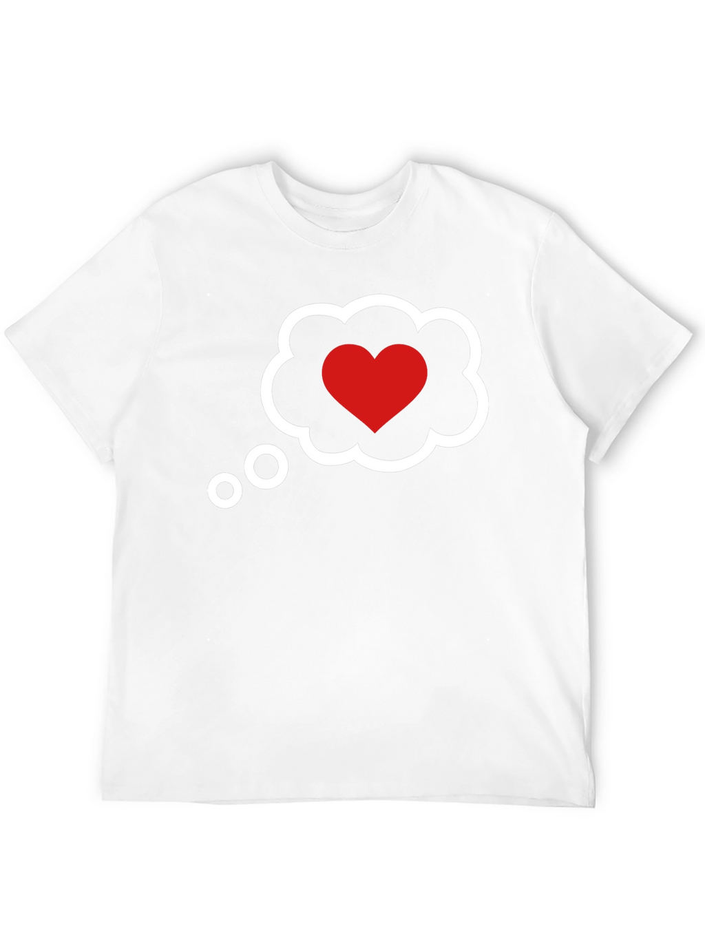 Heart Cloud T-Shirt - Romantic Graphic Tee