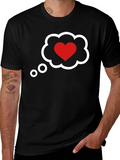 Heart Cloud T-Shirt - Romantic Graphic Tee