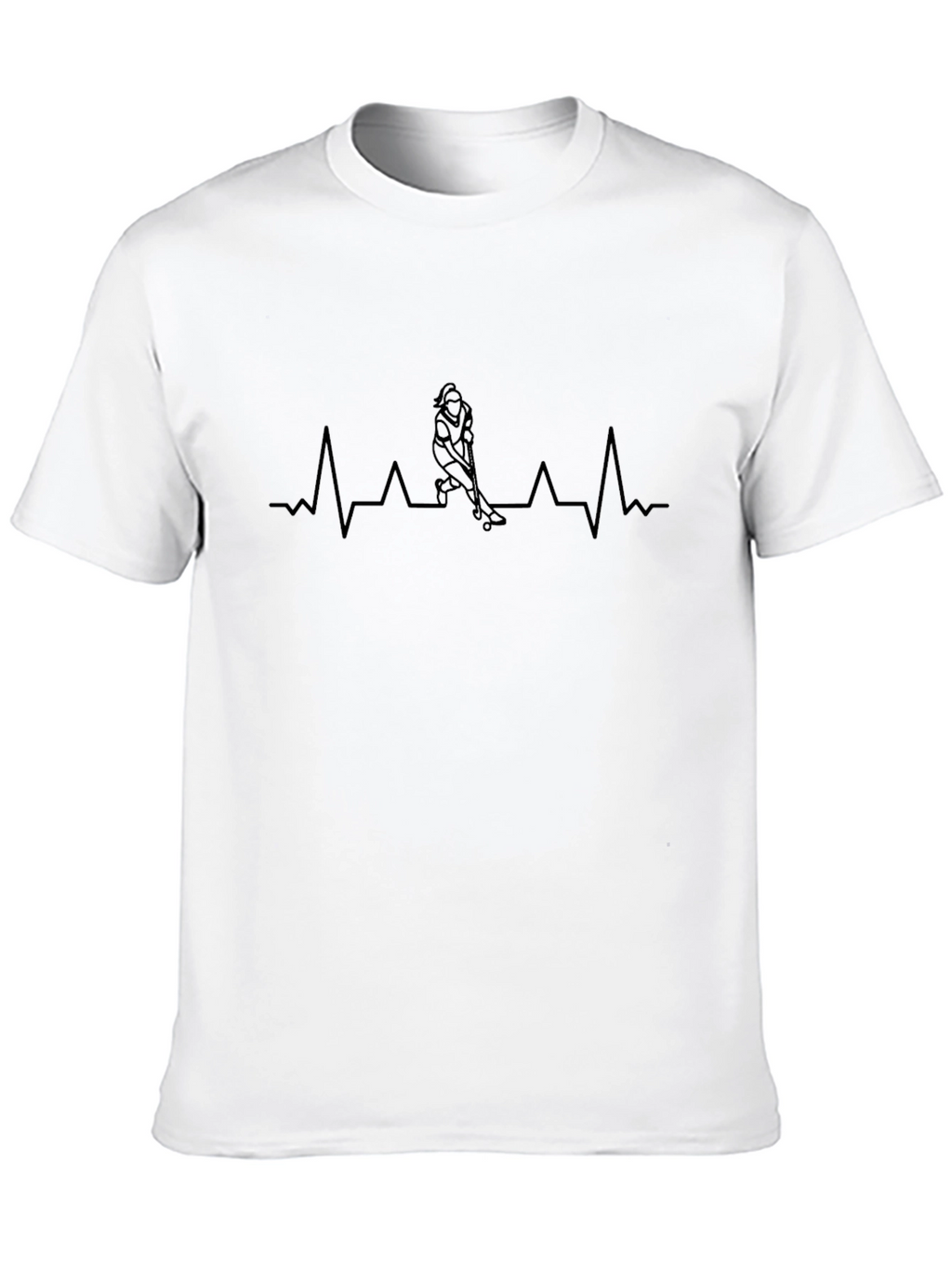 Hockey Heartbeat T-Shirt - Sport Tee