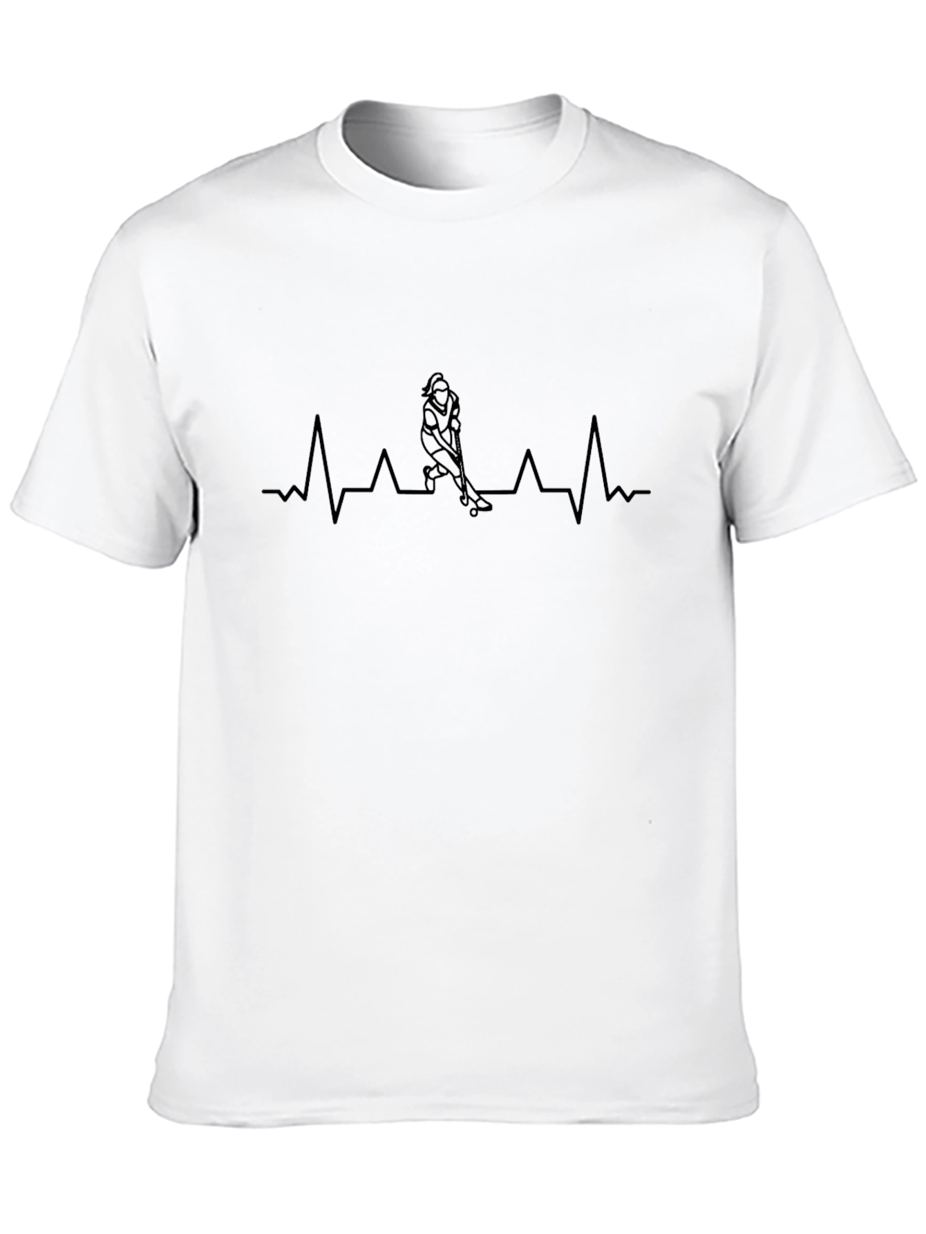 Hockey Heartbeat T-Shirt - Sport Tee