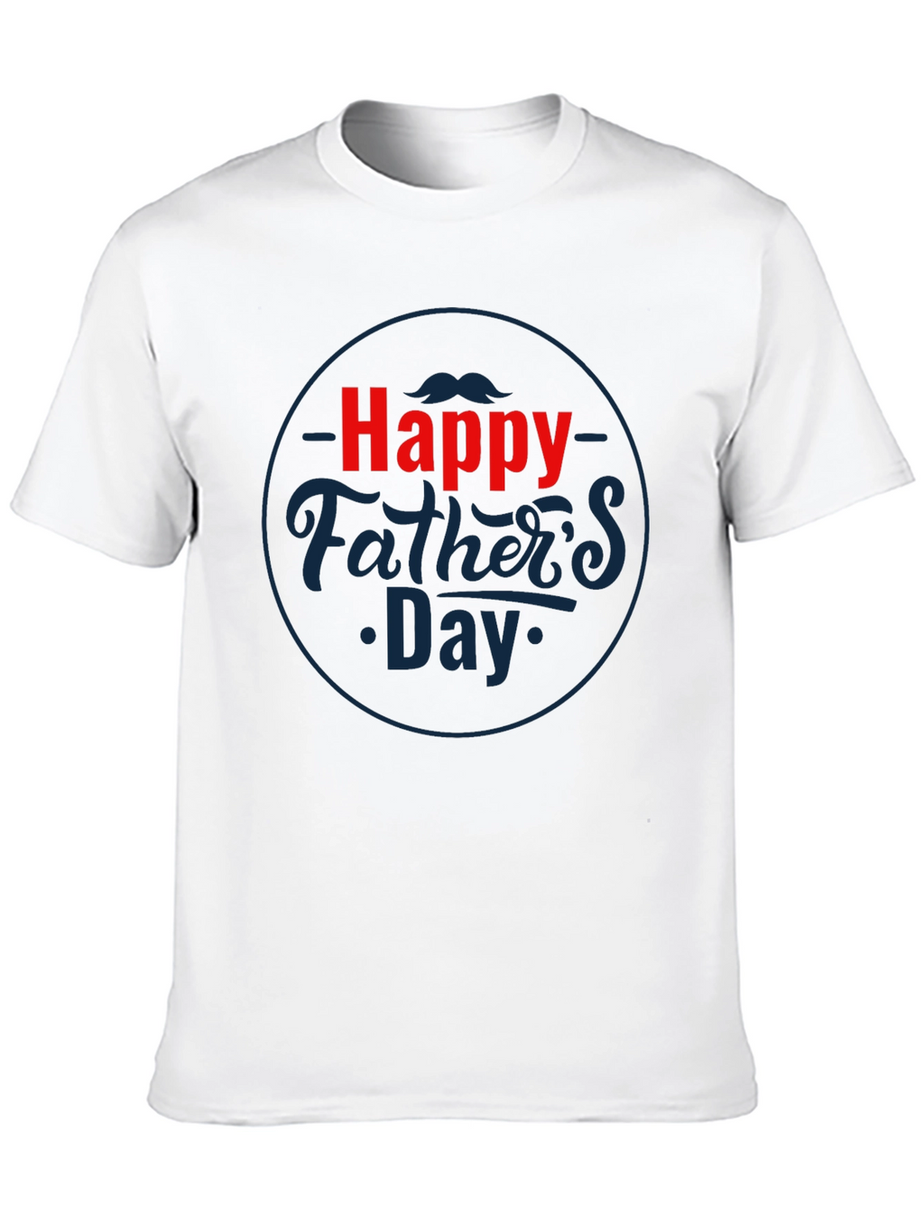 Happy Fathers Day Black T-Shirt