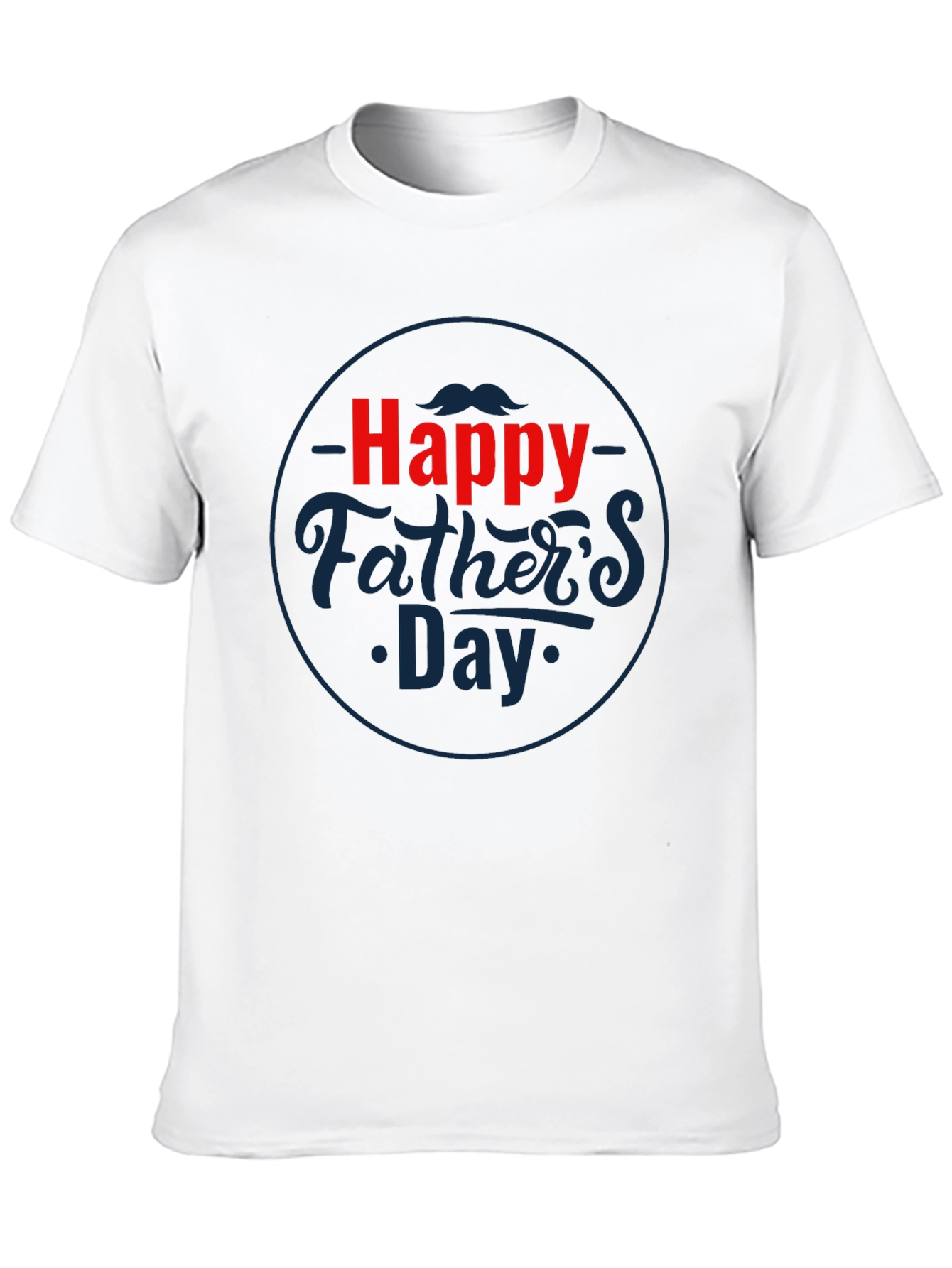 Happy Fathers Day Black T-Shirt