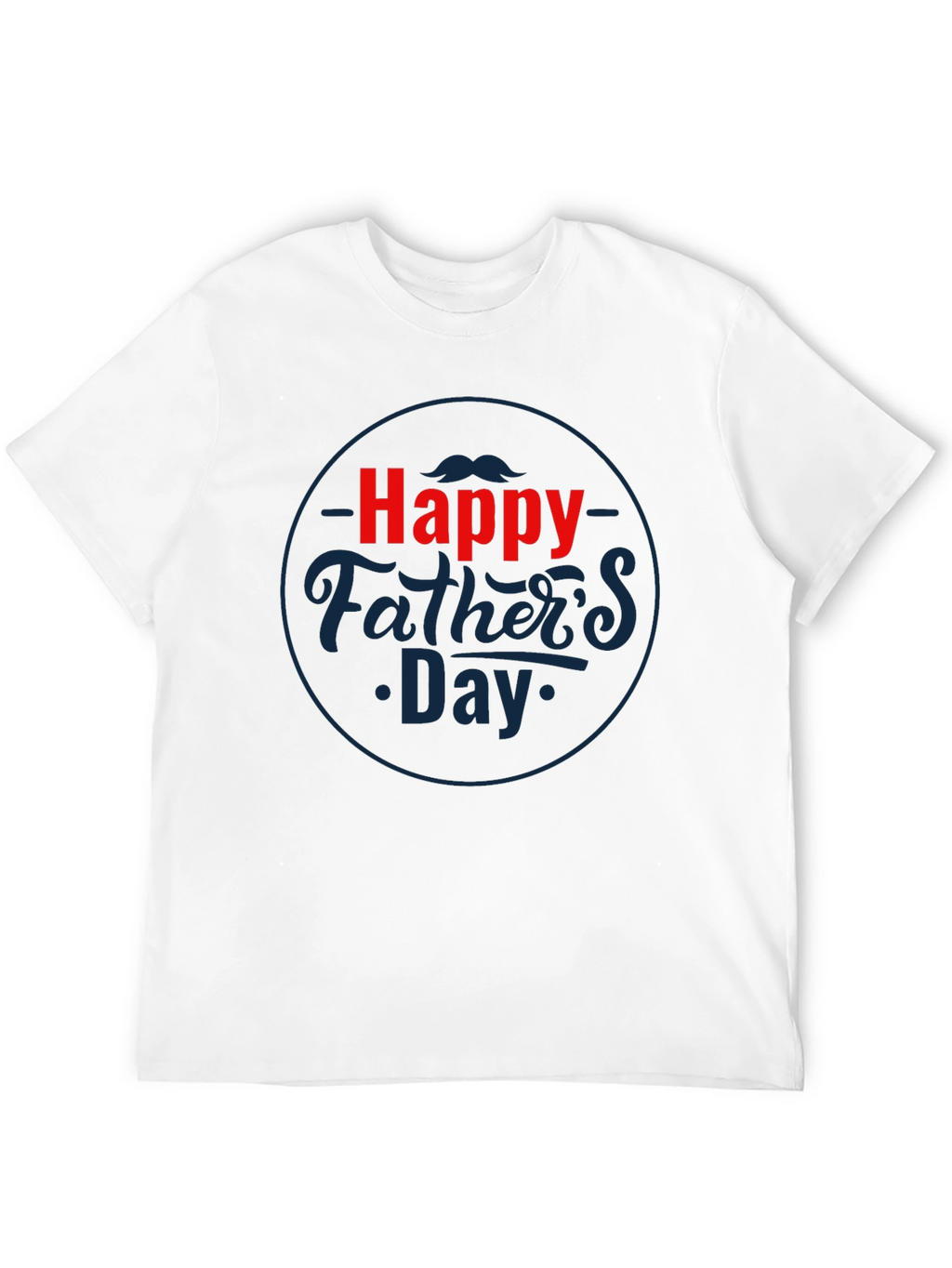 Happy Fathers Day Black T-Shirt