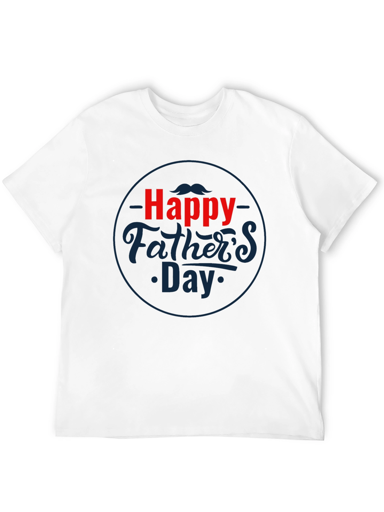 Happy Fathers Day Black T-Shirt