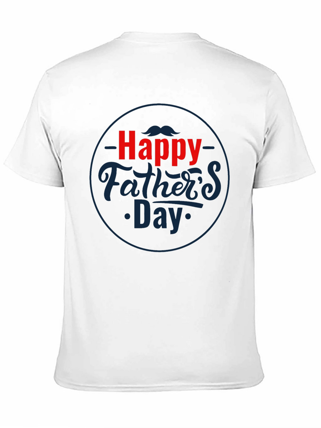 Happy Fathers Day Black T-Shirt