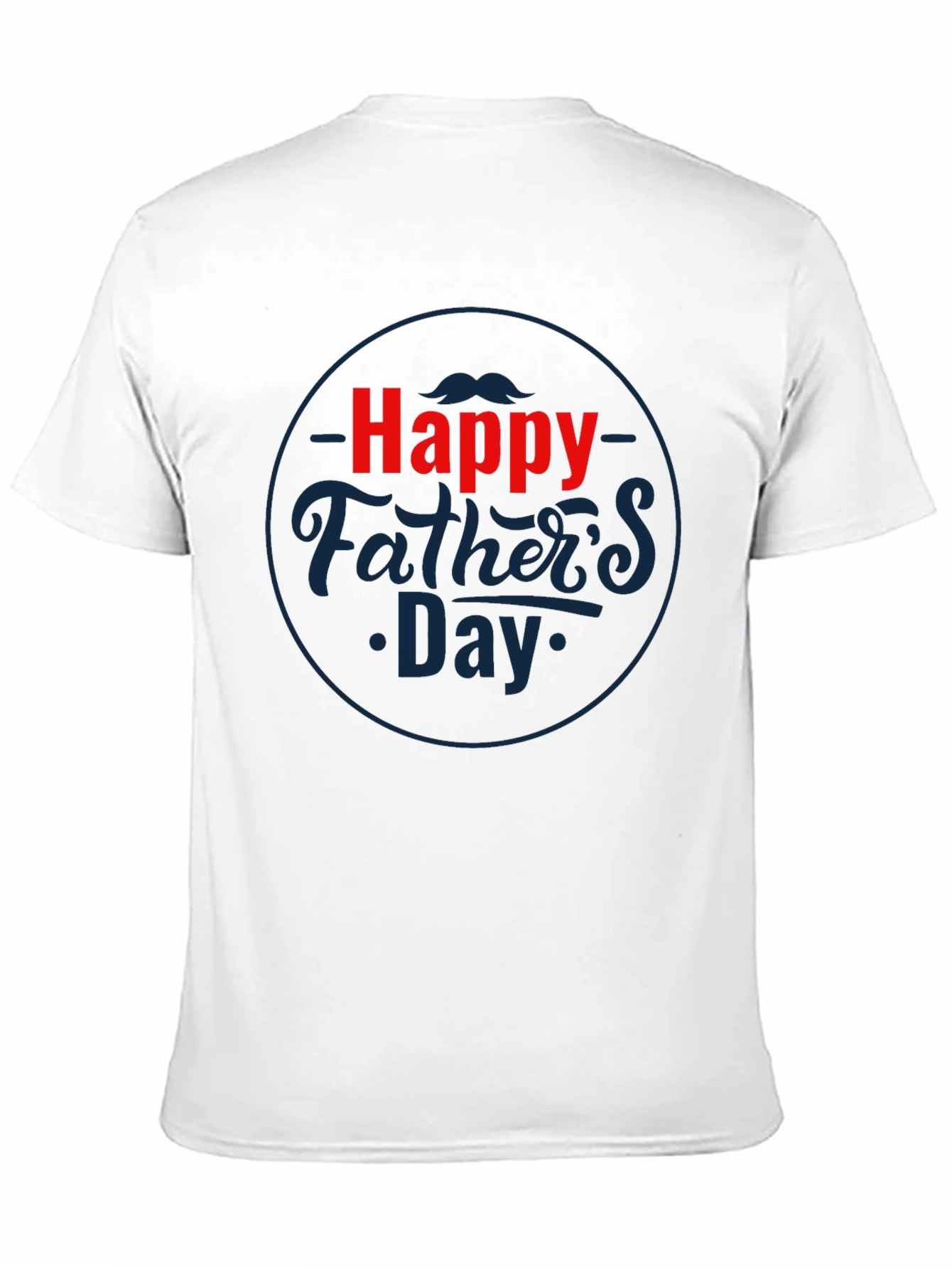 Happy Fathers Day Black T-Shirt