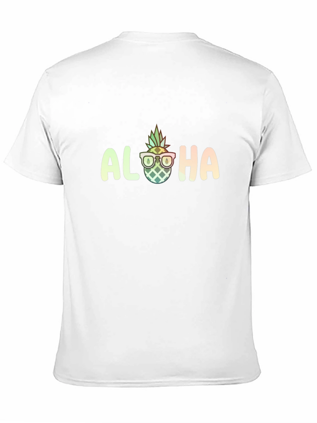 Aloha Pineapple Graphic T-Shirt - Tropical Summer Style