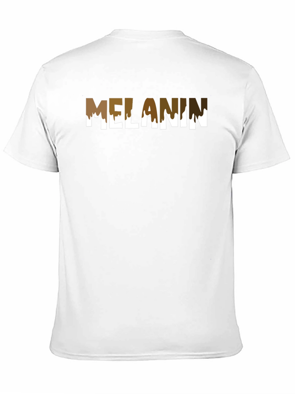Melanin Drip Graphic T-Shirt - Stylish Crew Neck Tee