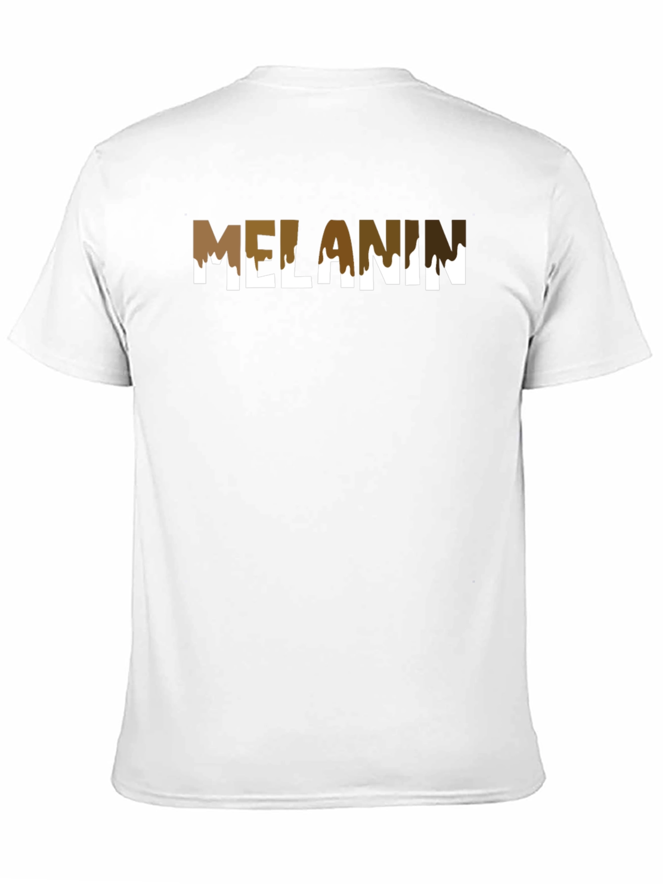 Melanin Drip Graphic T-Shirt - Stylish Crew Neck Tee