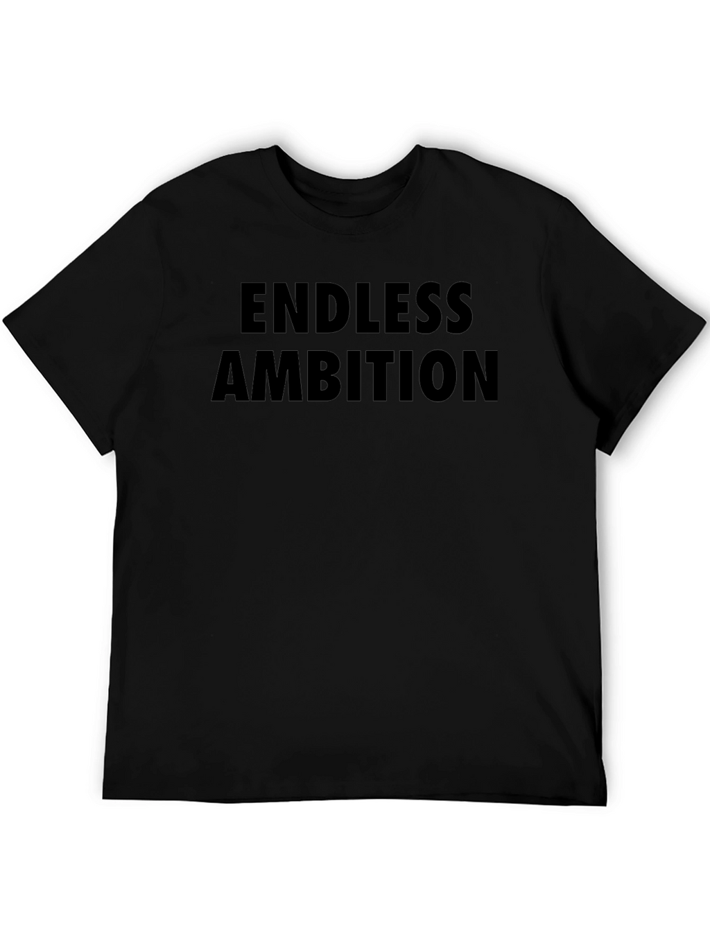 Endless Ambition Black Graphic Tee