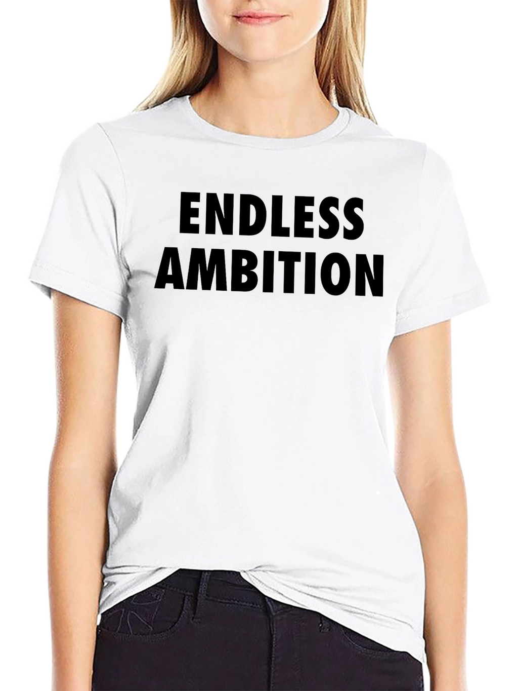 Endless Ambition Black Graphic Tee