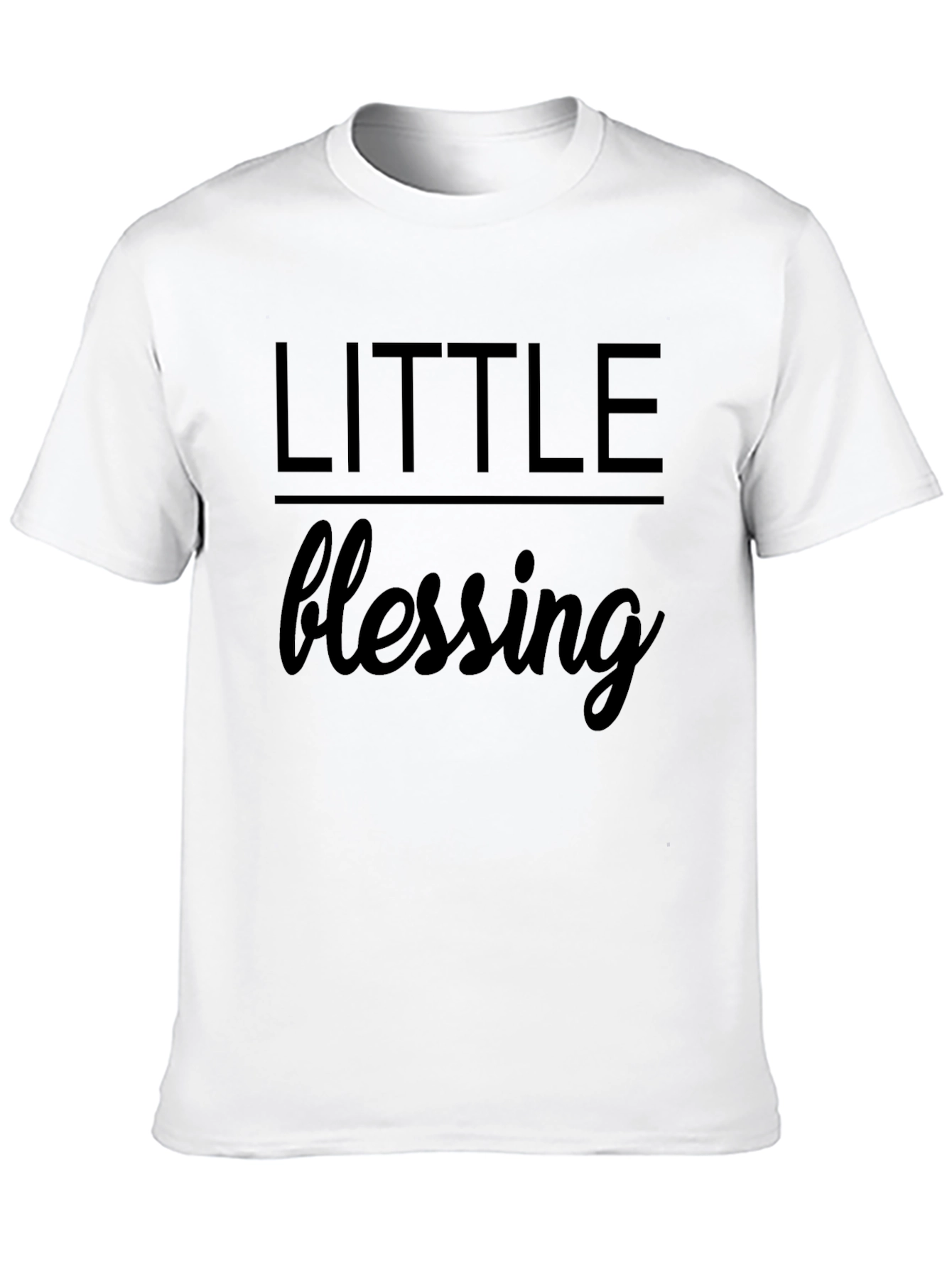 Little Blessing Black T-Shirt