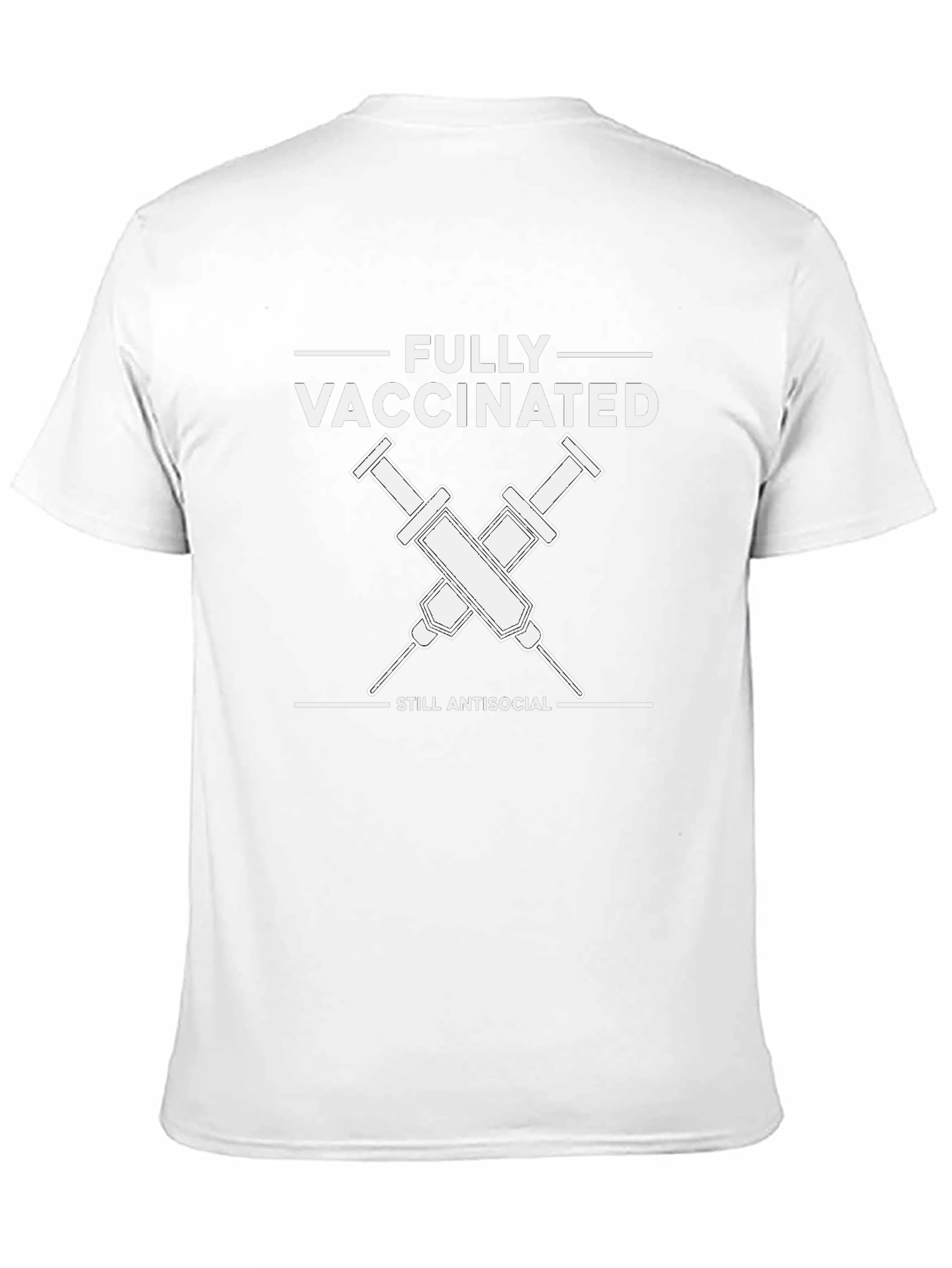 Fully Vaccinated Antisocial T-Shirt - Unisex