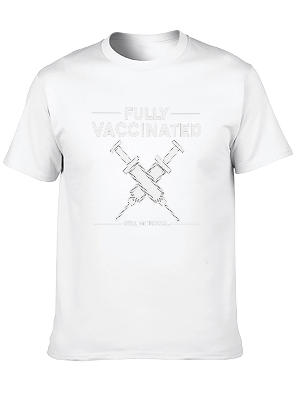 Fully Vaccinated Antisocial T-Shirt - Unisex