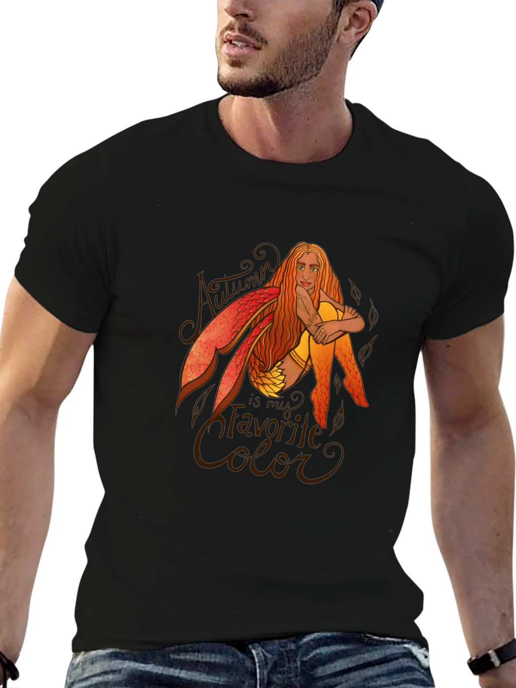 Autumn Fairy Graphic T-Shirt