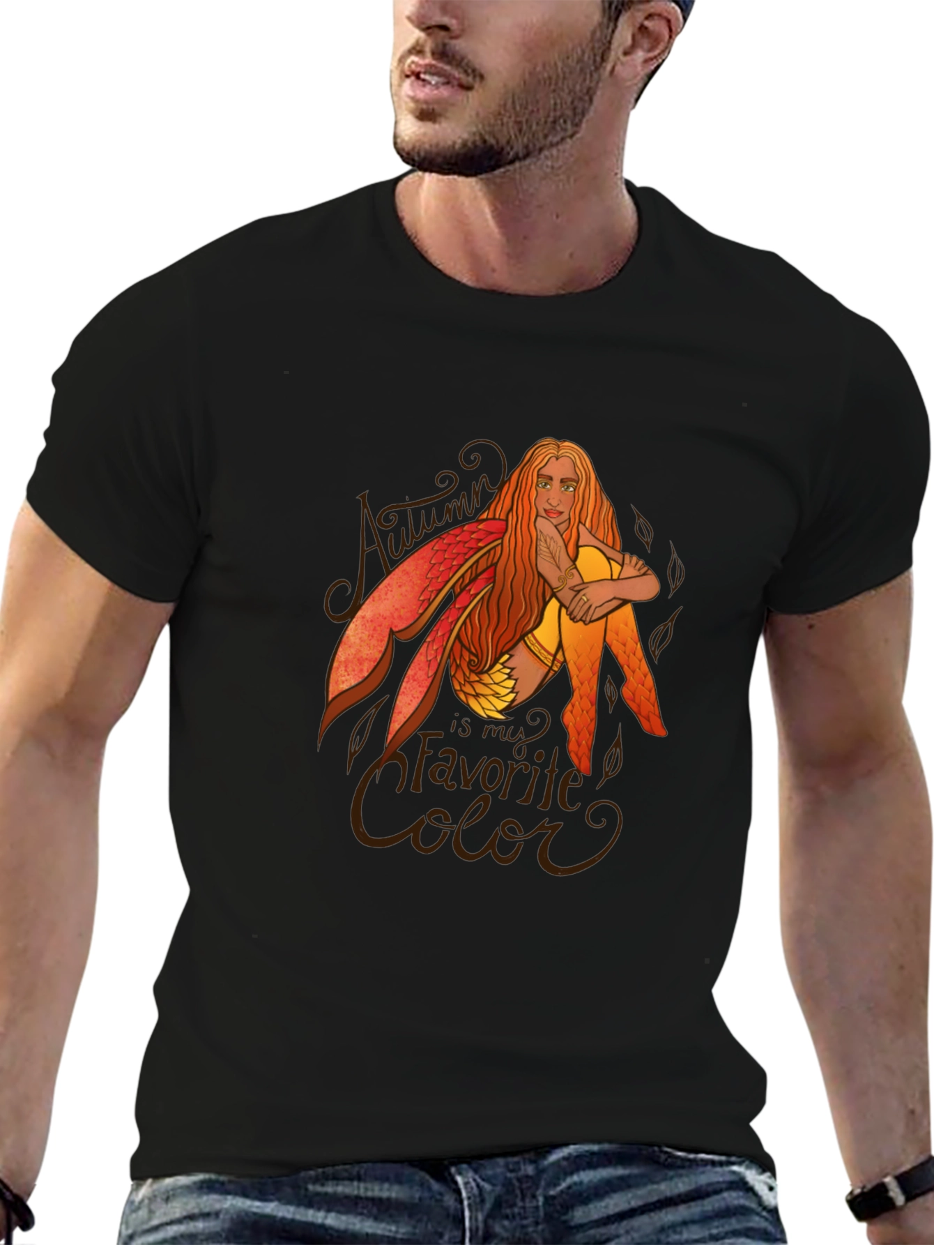 Autumn Fairy Graphic T-Shirt