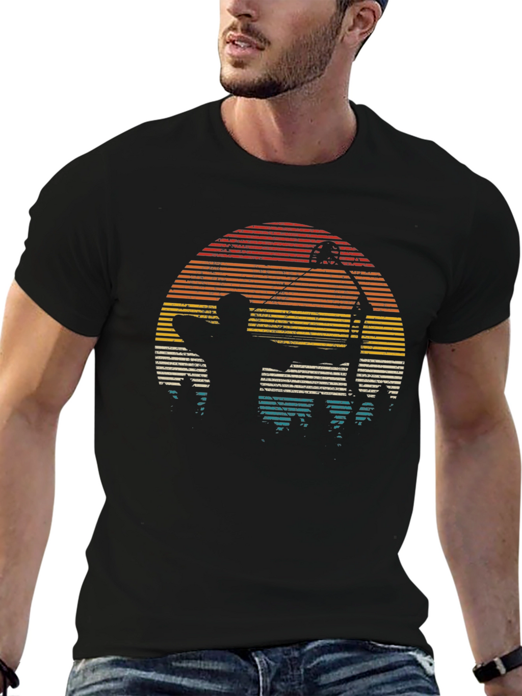 Archery Sunset Graphic Tee