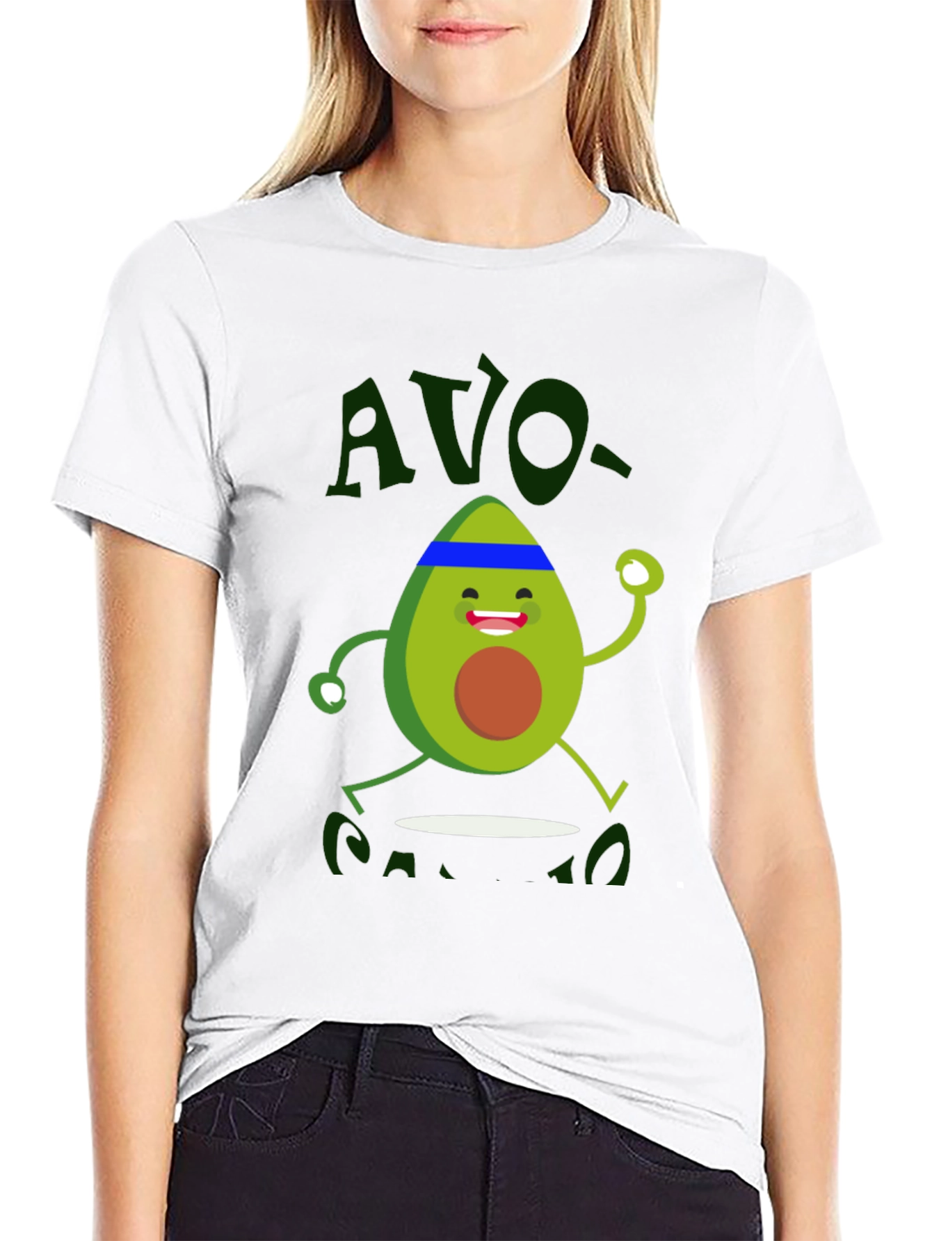 Avo-Cardio T-Shirt - Workout Avocado Graphic Tee