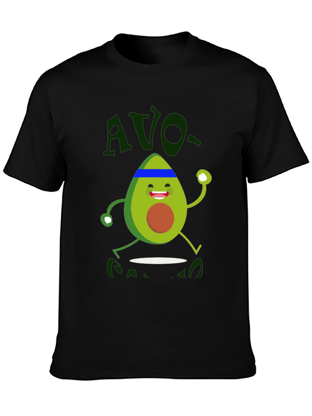 Avo-Cardio T-Shirt - Workout Avocado Graphic Tee