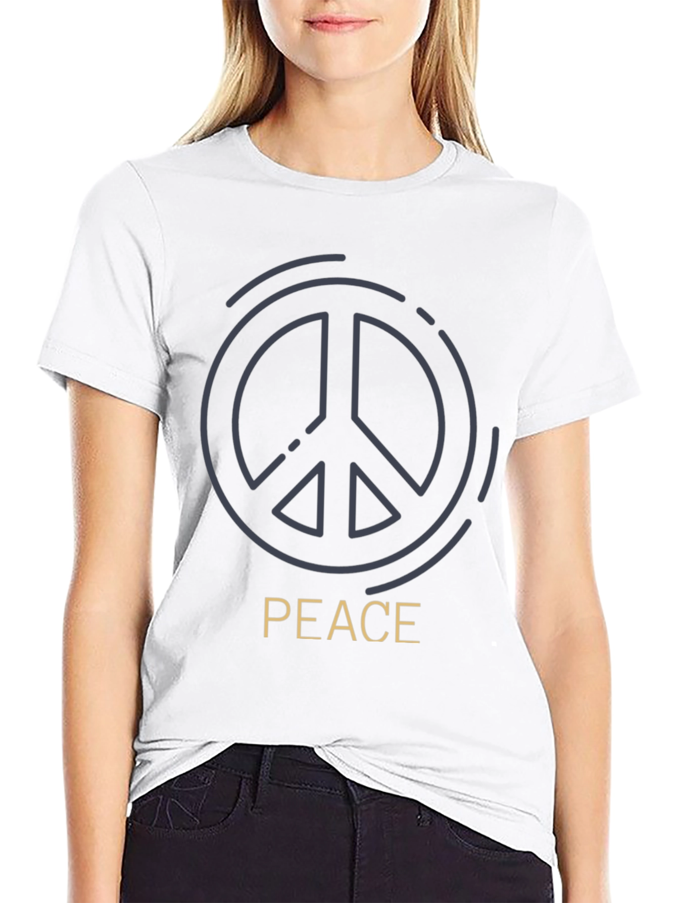 Peace Symbol T-Shirt - Stylish & Comfortable