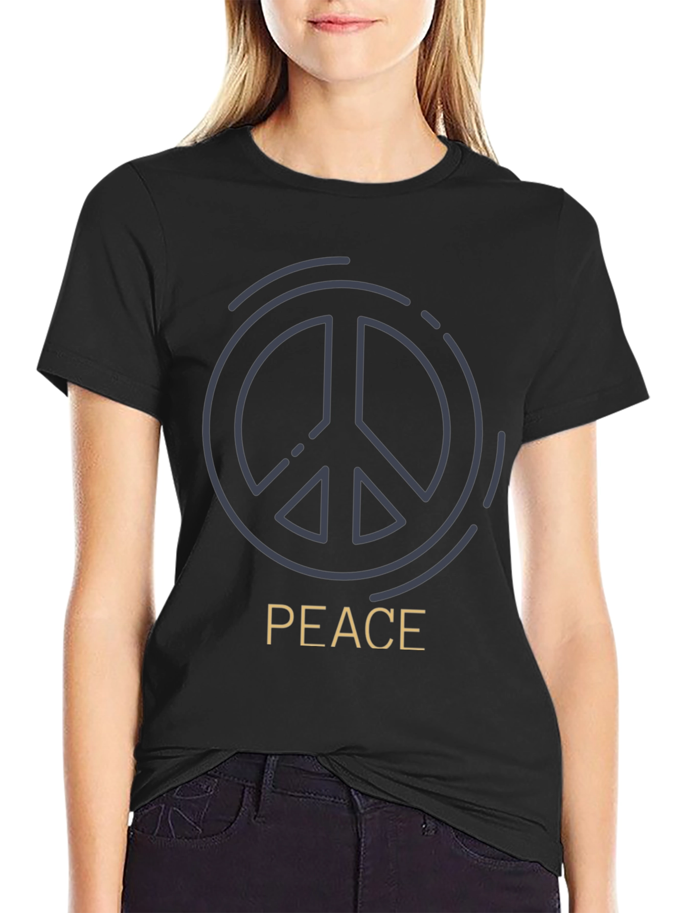 Peace Symbol T-Shirt - Stylish & Comfortable