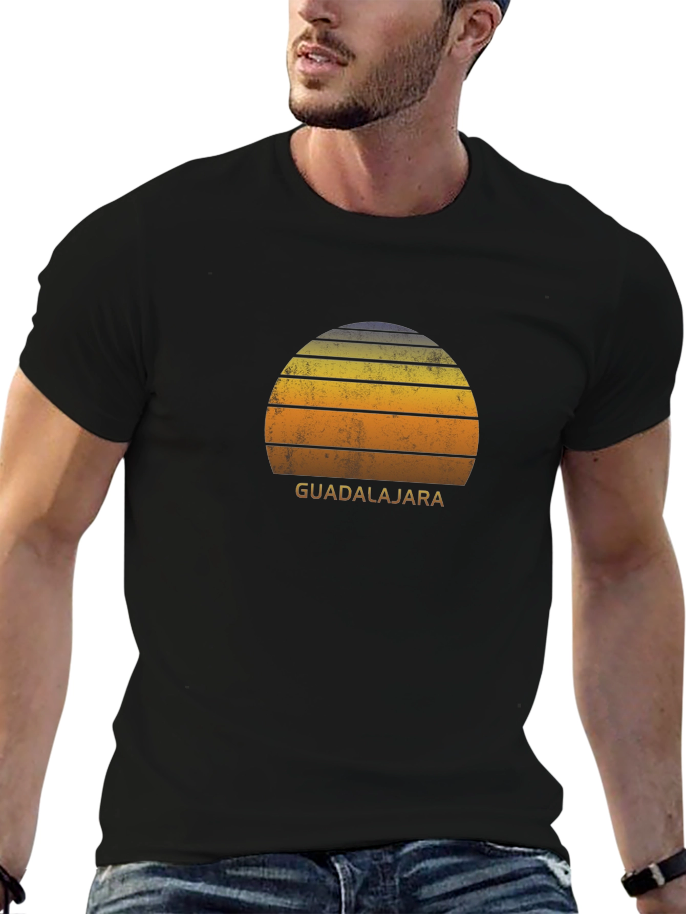 Retro Guadalajara Sunset T-Shirt