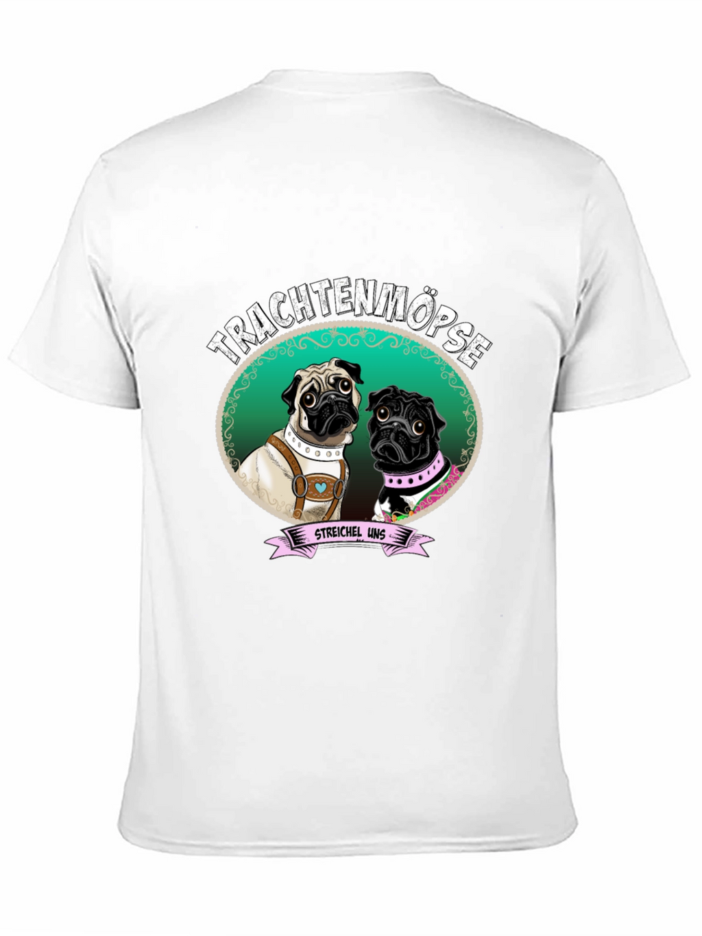 Trachtenmöpse Pug T-Shirt