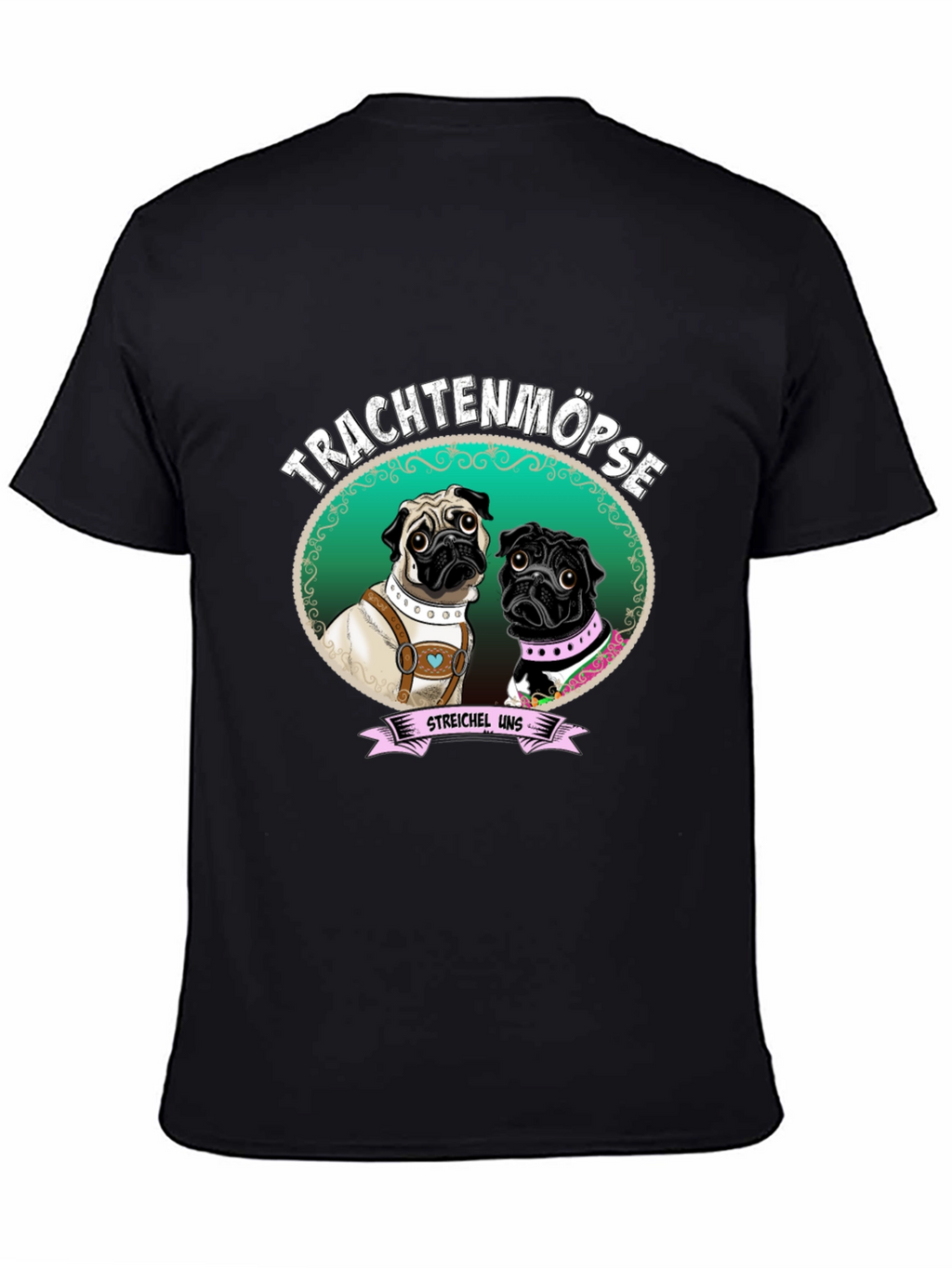 Trachtenmöpse Pug T-Shirt