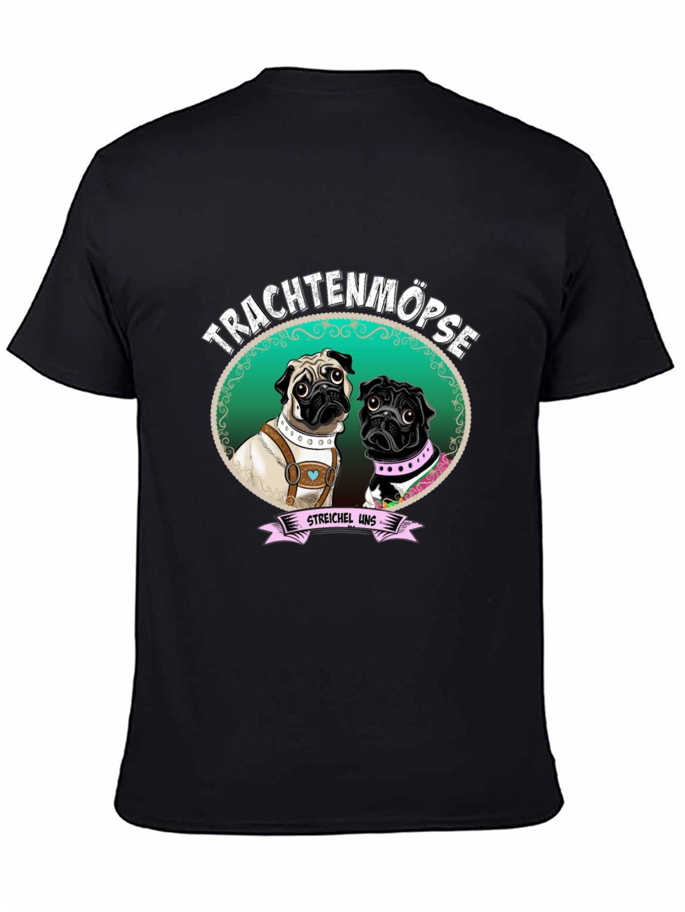 Trachtenmöpse Pug T-Shirt