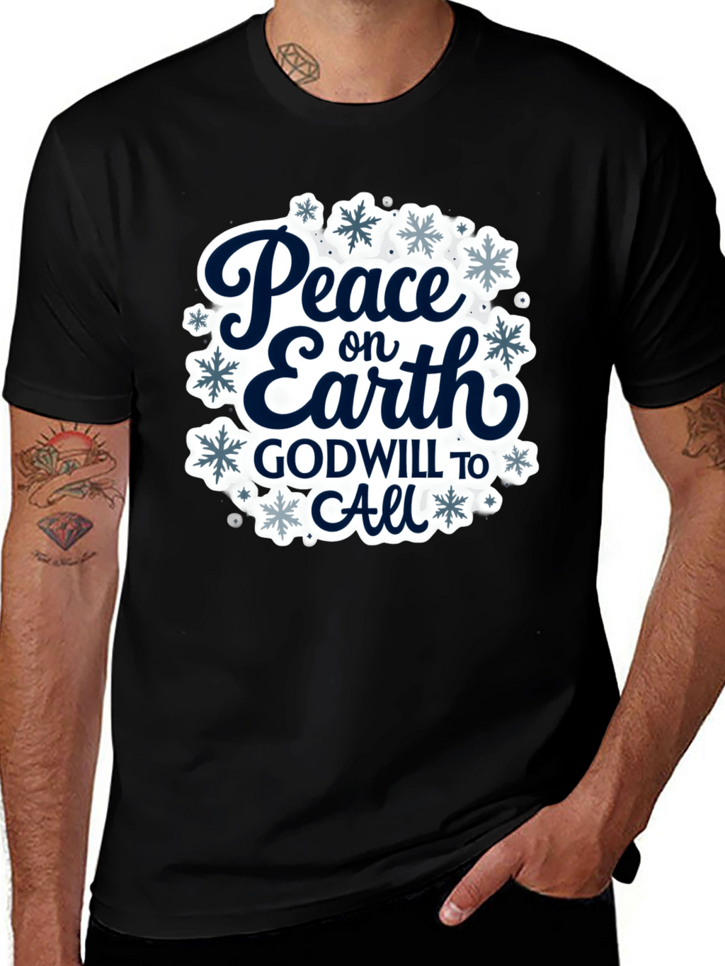 Peace on Earth Holiday T-Shirt