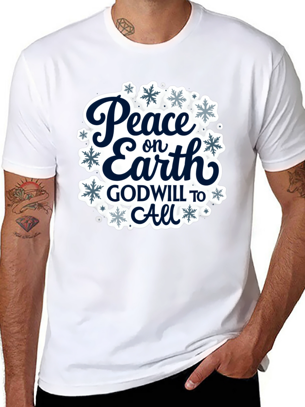 Peace on Earth Holiday T-Shirt
